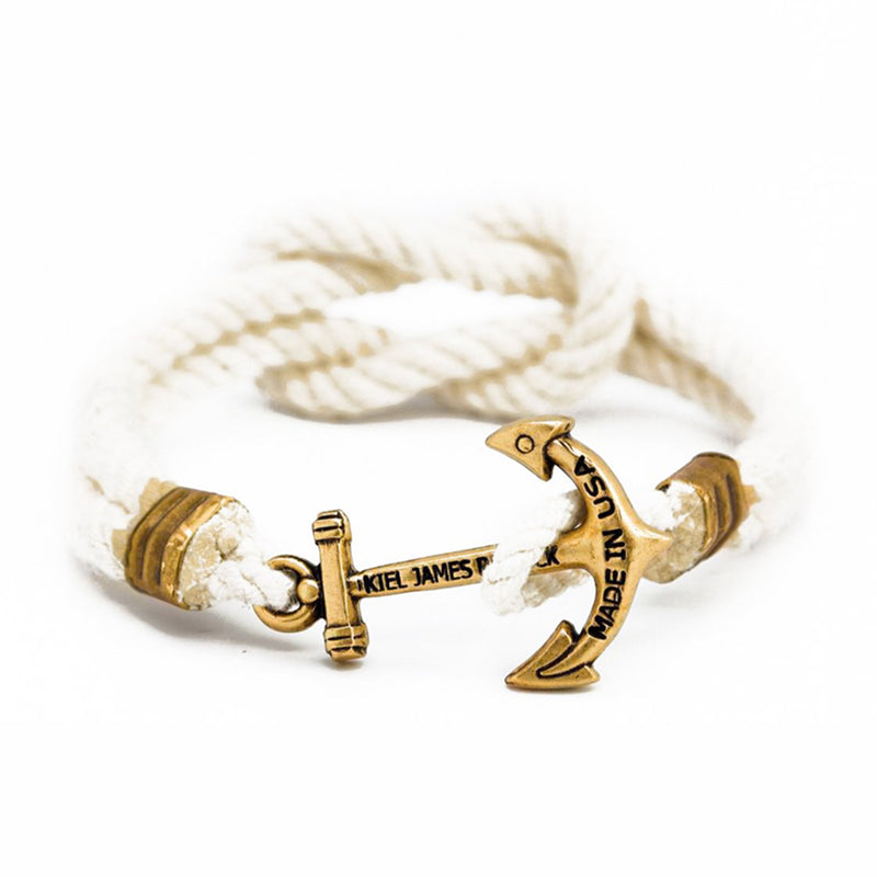 Cape Knot Hitch - Kiel James Patrick Anchor Bracelet Made in the USA