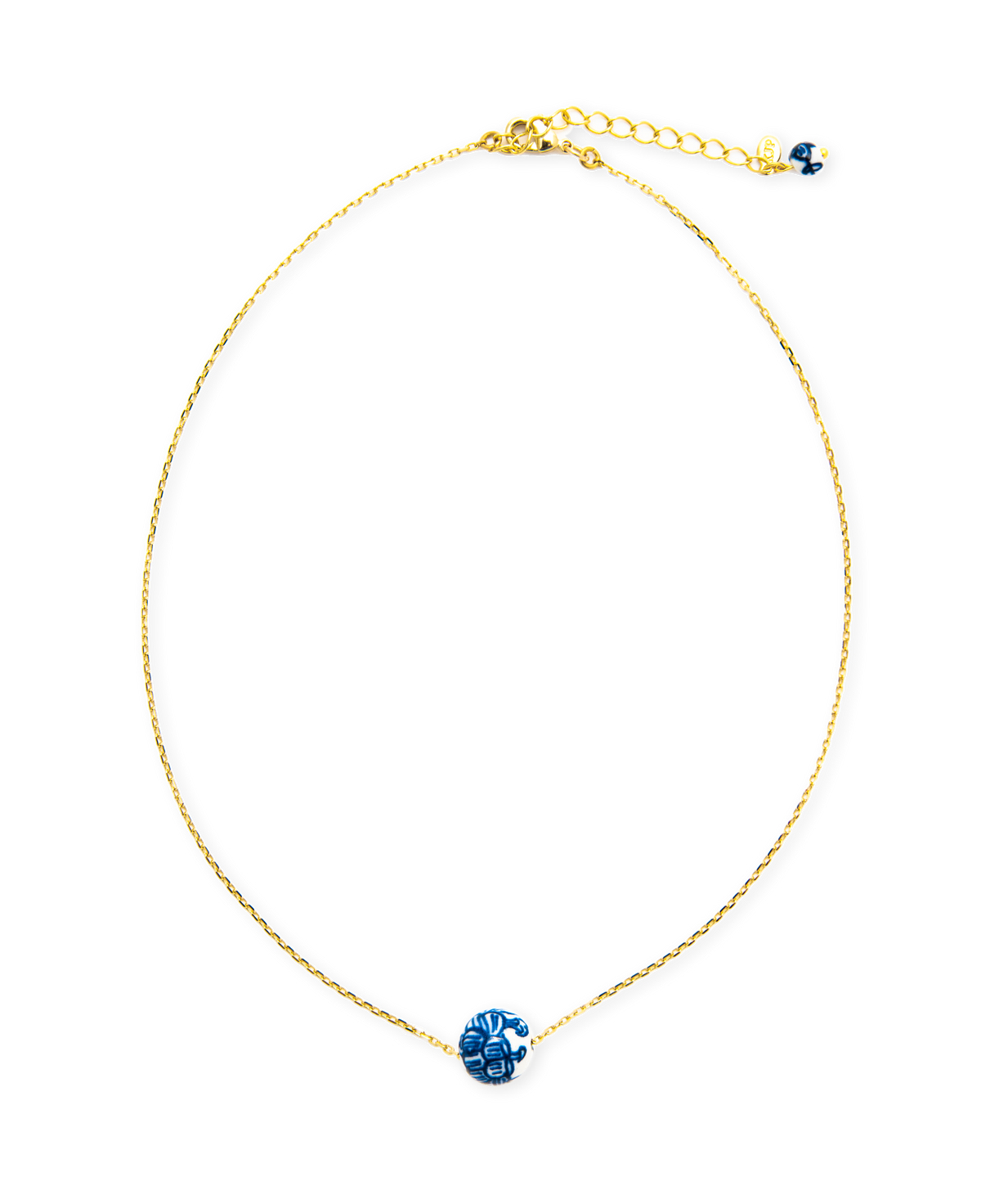 Chinoiserie Sea Necklace