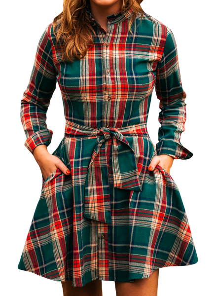 Woodstock Trail Flannel Dress – Kiel James Patrick