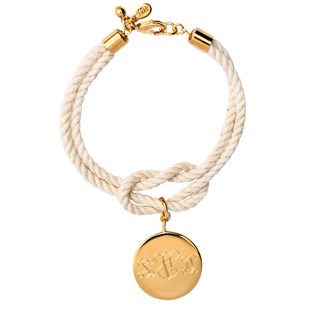 East Hampton Engravable Sailor's Knot Bracelet