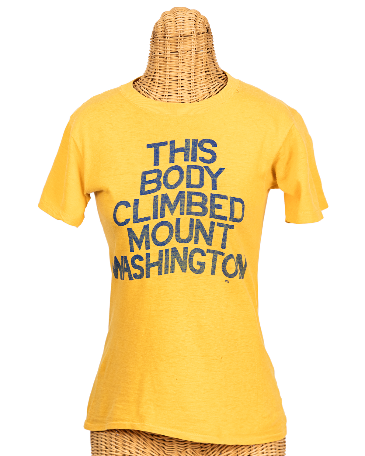 Vintage: This Body Climbed Mount Washington Tee