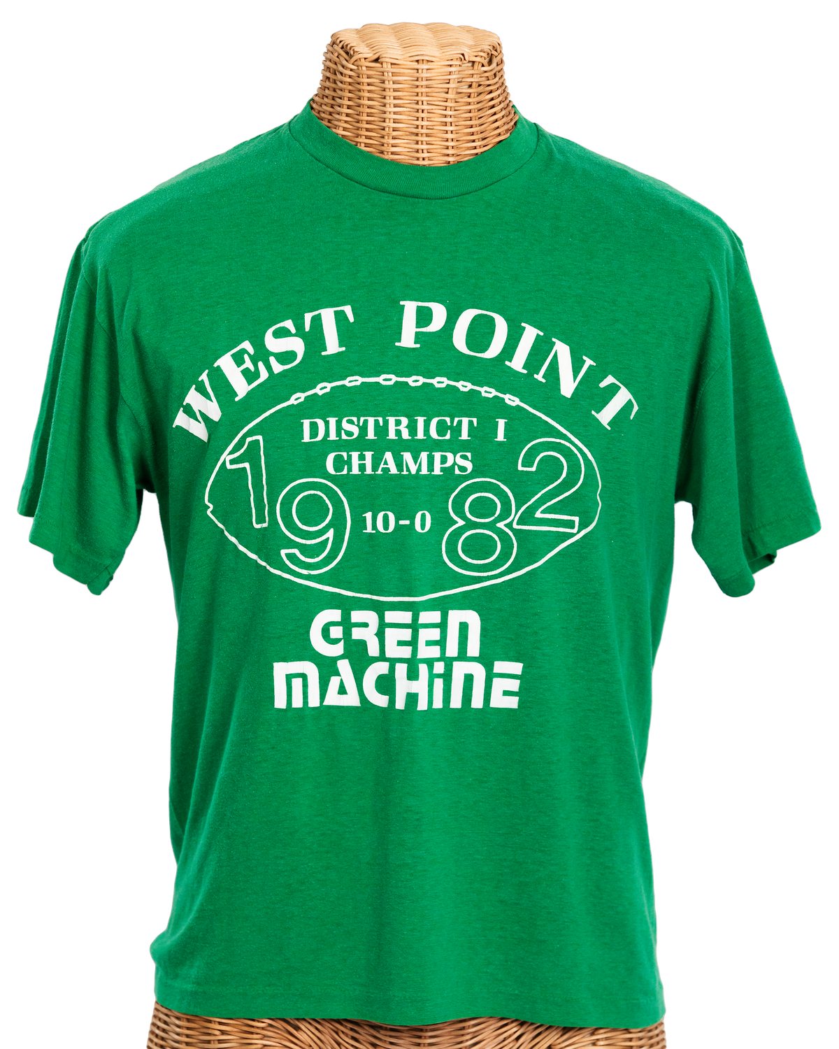 Vintage: West Point District Champs 1982 Green Machine Tee
