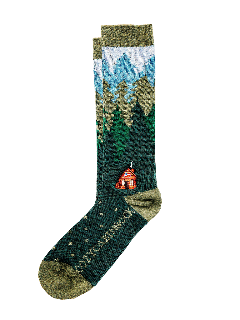 Cozy Cabin Sock