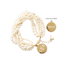 Calypso Sea Monogram Wedding Bracelet