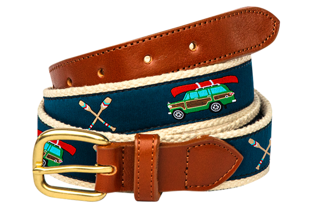 Woody Ribbon Belt