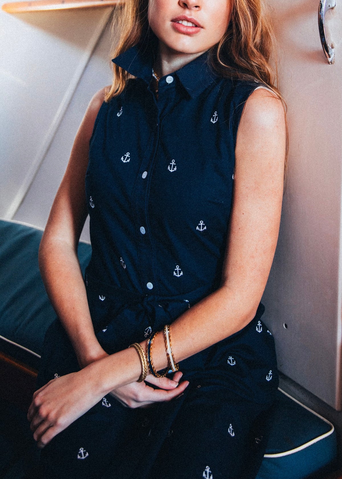 Cape Anchor Shirtdress