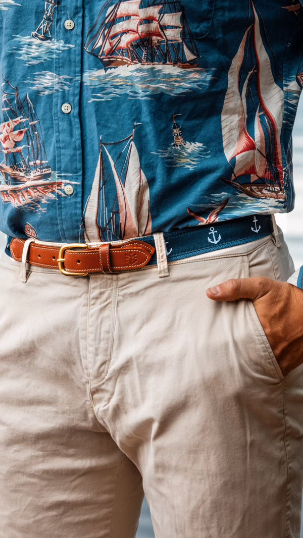 East Coast Anchor Ribbon Belt – Kiel James Patrick