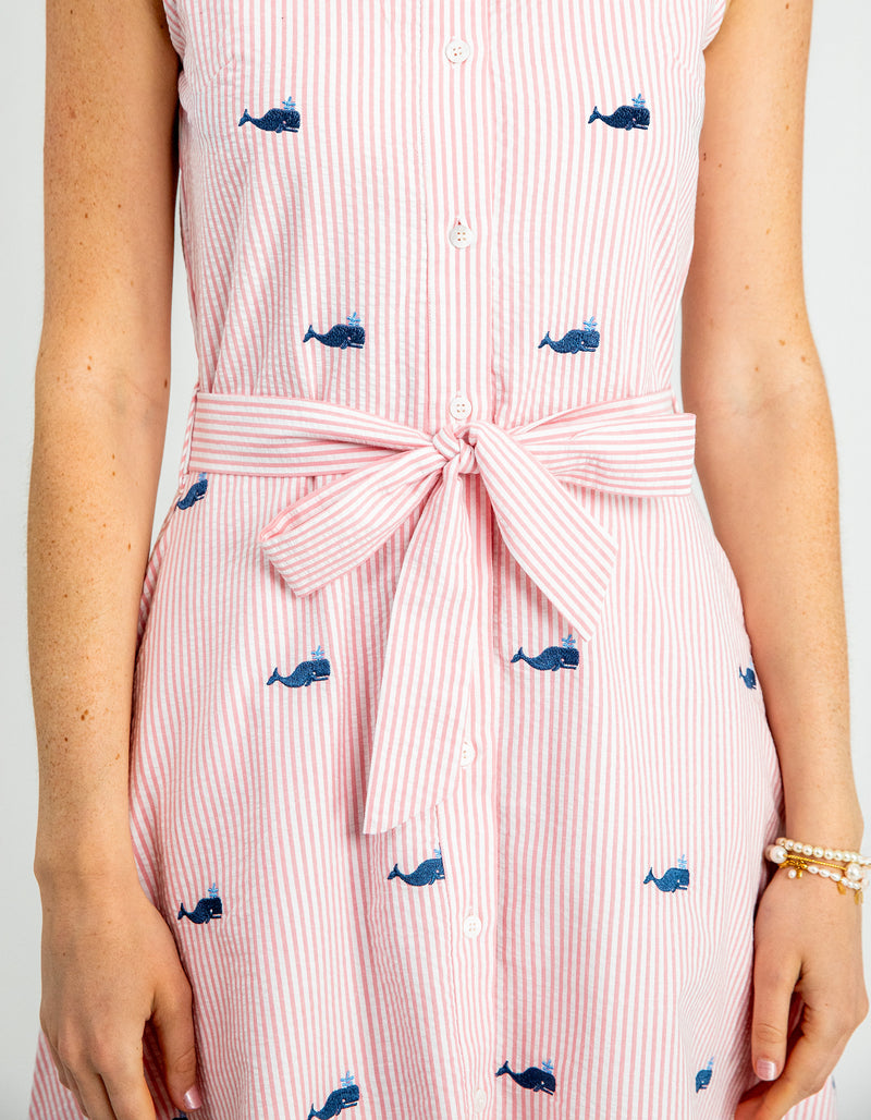 Nantucket Whale Shirtdress