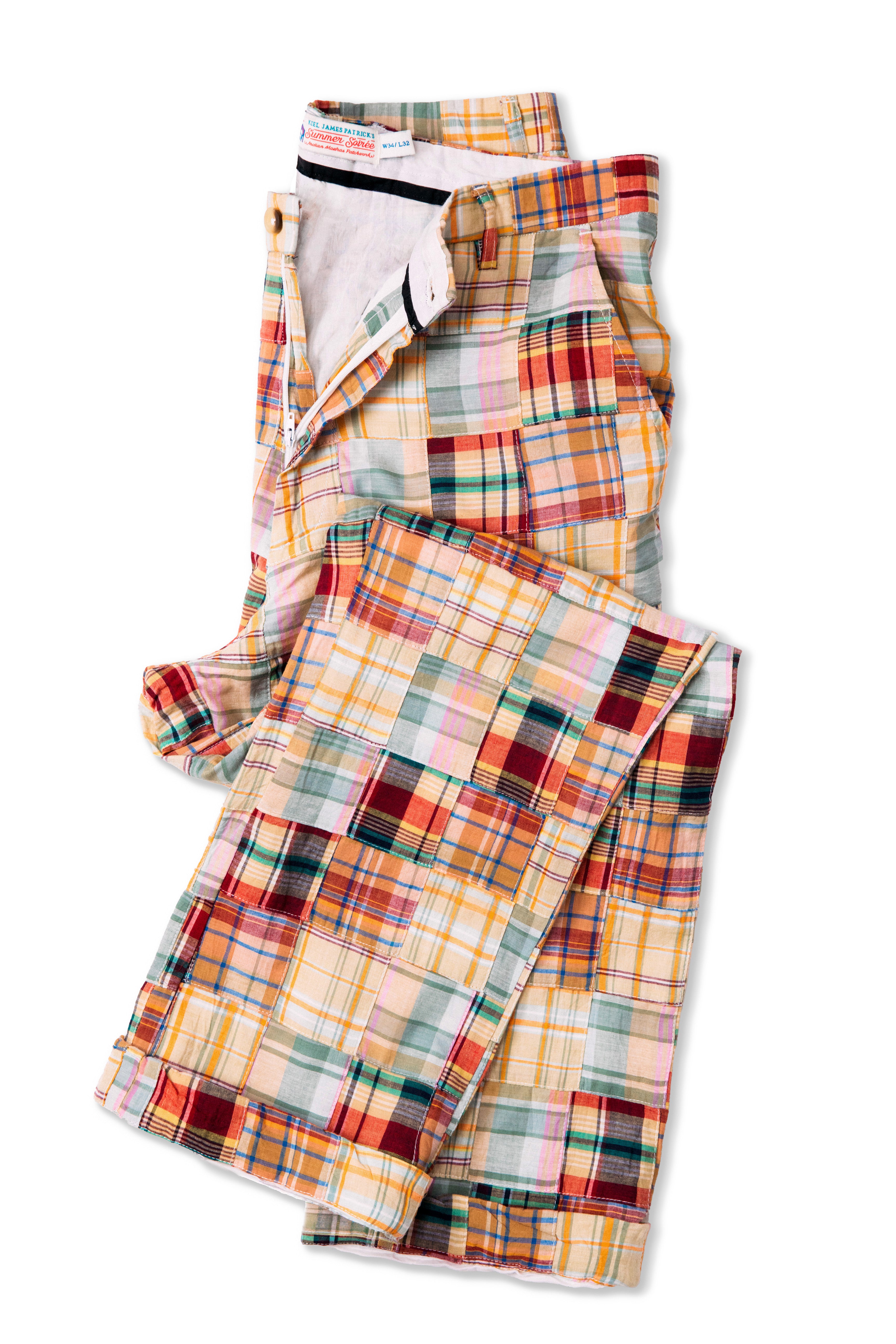 Bar Harbor Patchwork Madras Pants