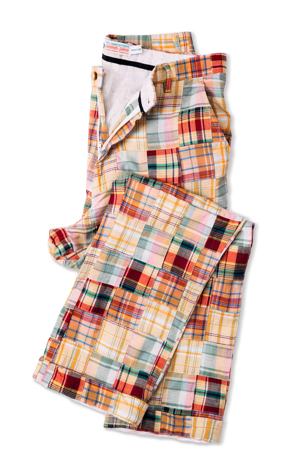 Bar Harbor Patchwork Madras Pants