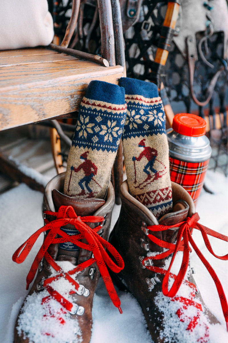 Alpine Slopes Fair Isle Socks
