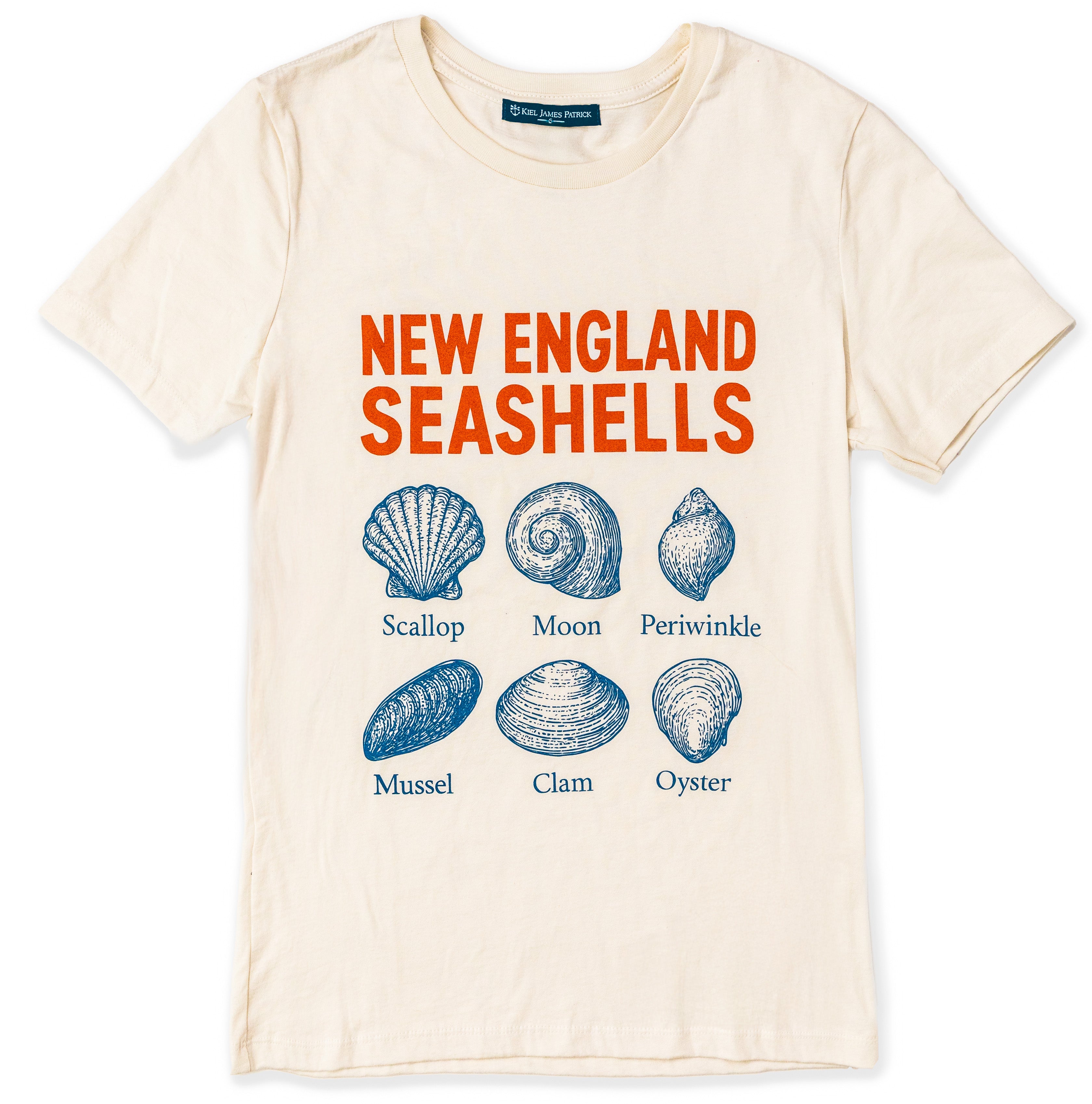 New England Seashells Graphic T-Shirt