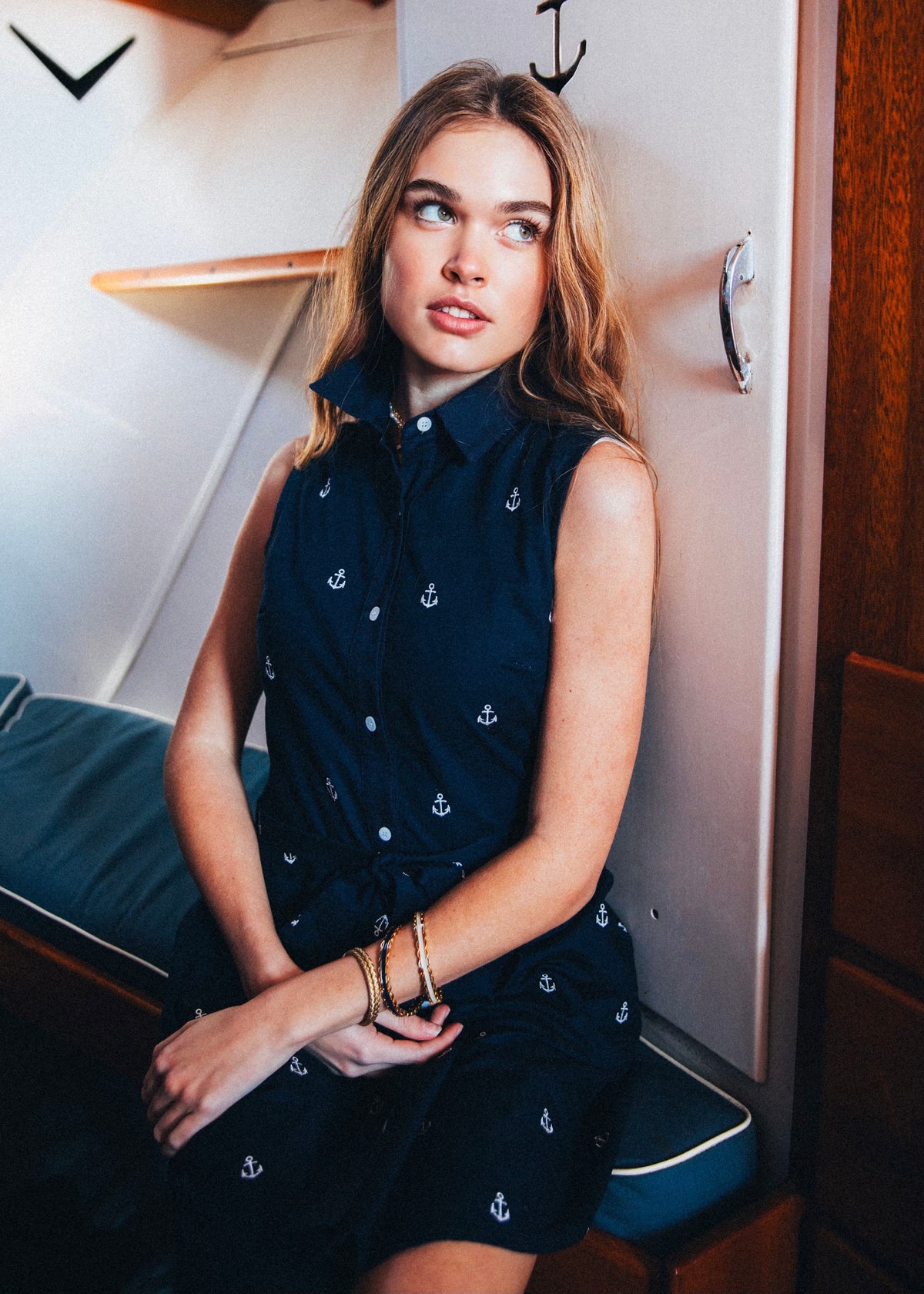 Cape Anchor Shirtdress