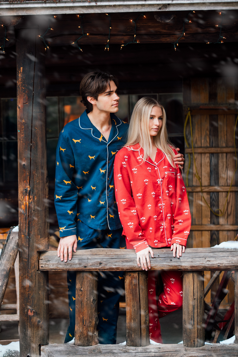 Paperwhite Bouquet Women's Flannel Pajama Set