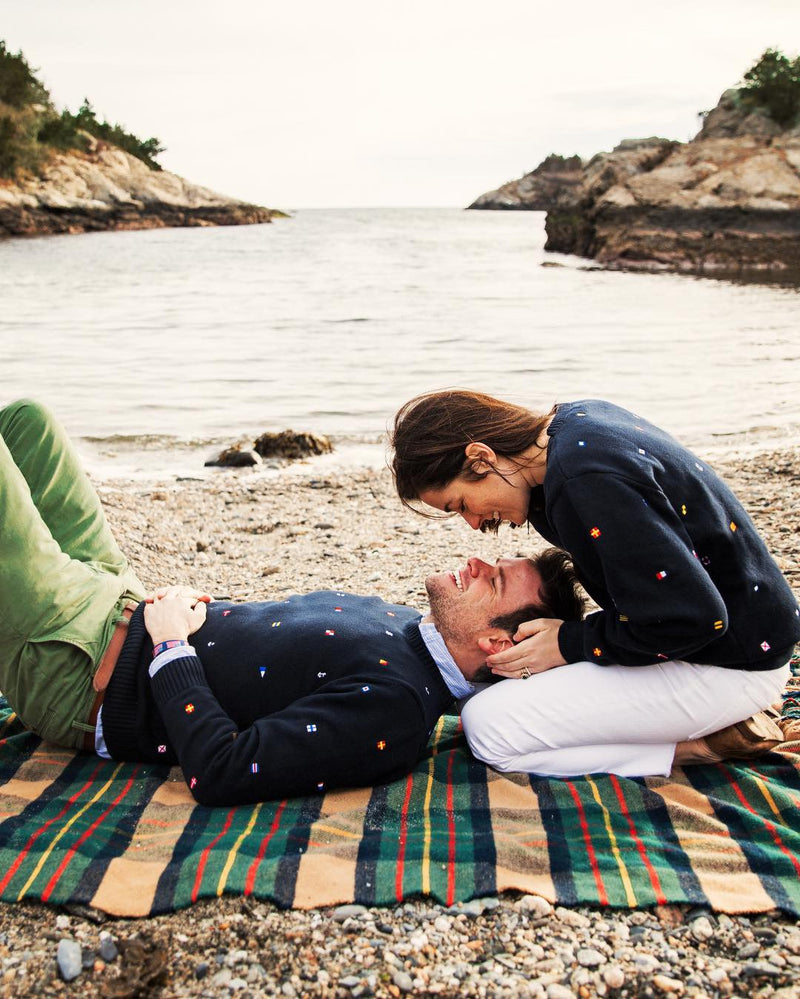 The Seafari Flag Men's Sweater