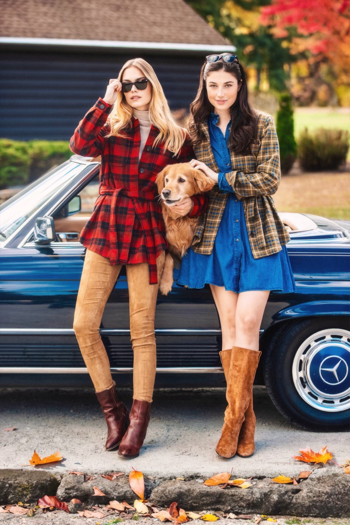KJP Women's Adirondack Lodge Plaid Belted Jacket – Kiel James Patrick