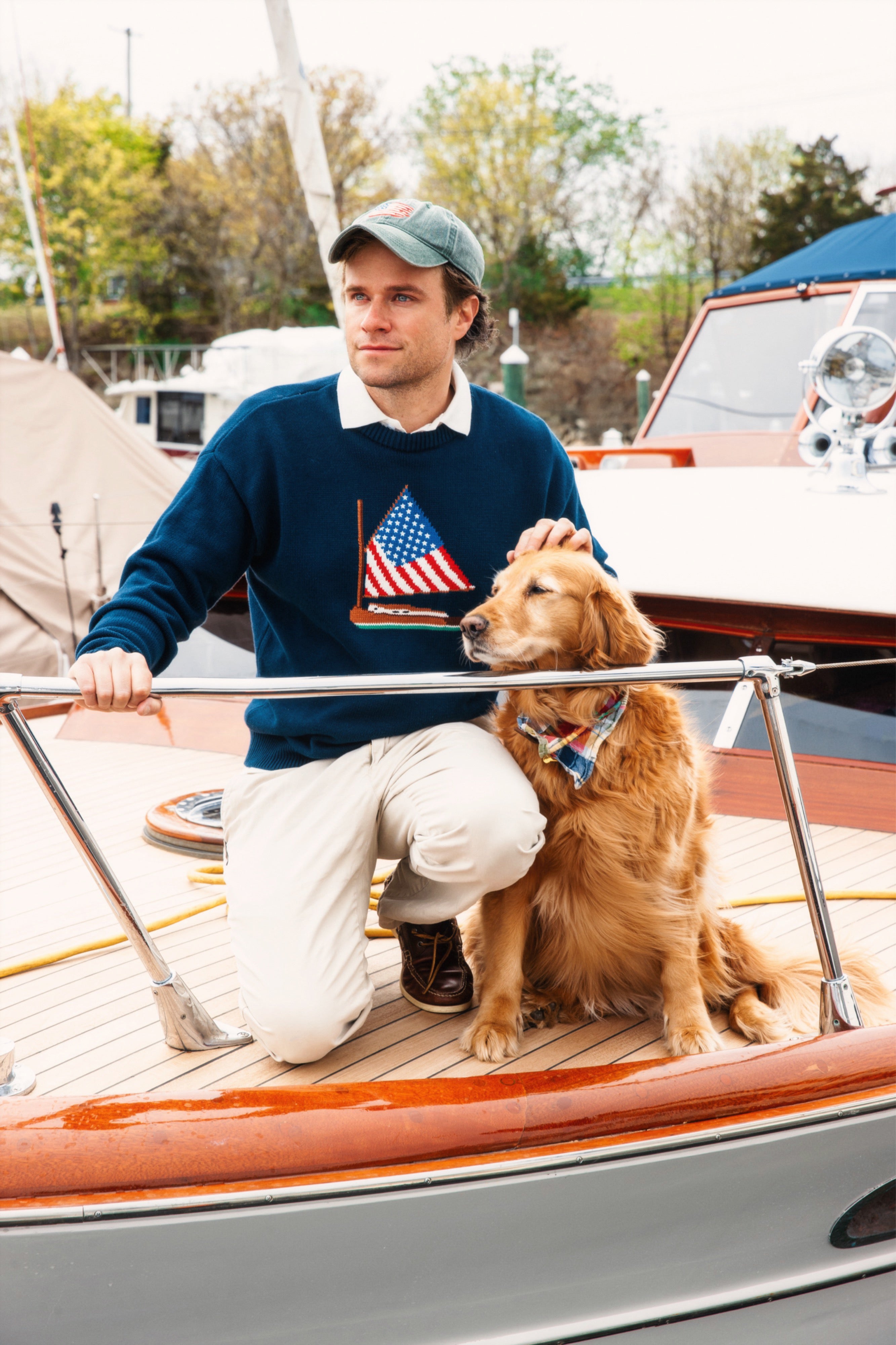 American Sail Intarsia Sweater