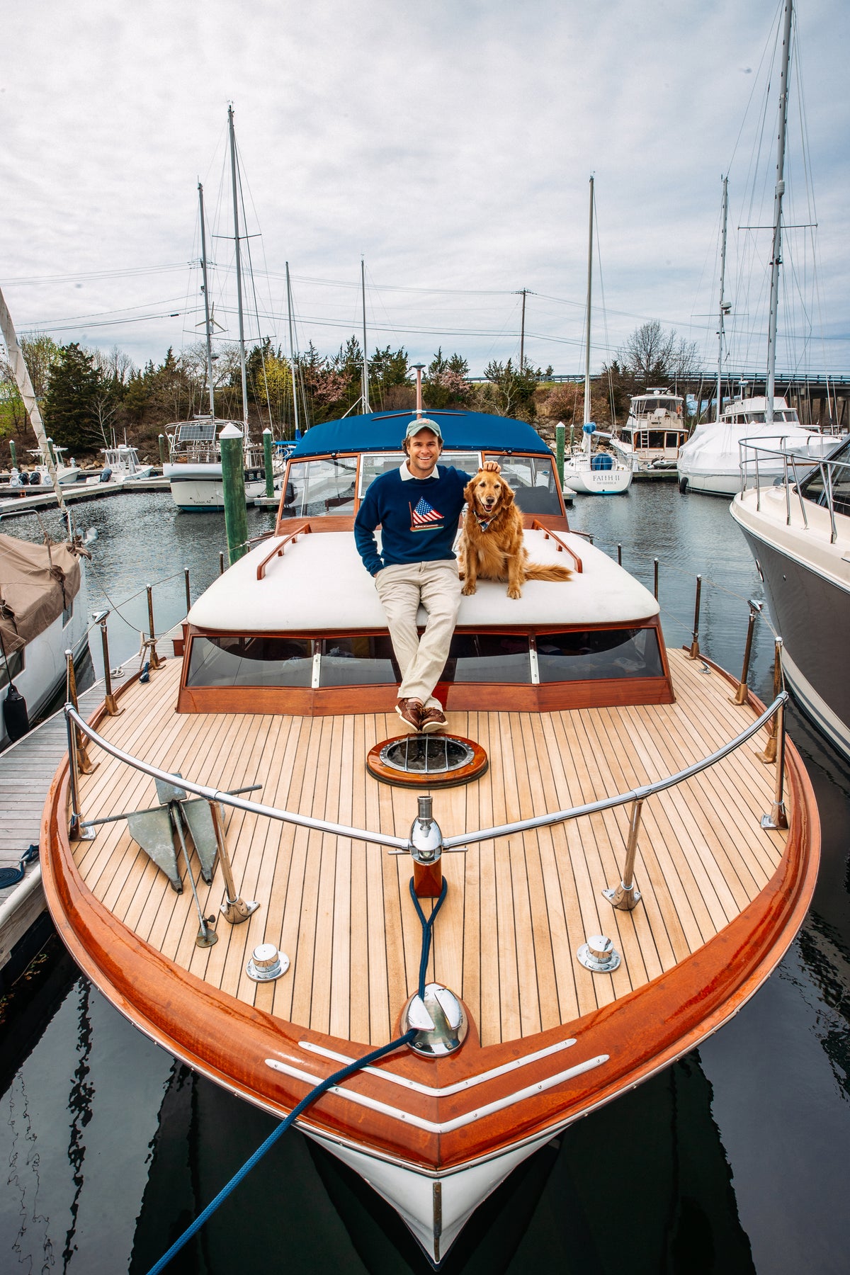 American Sail Intarsia Sweater