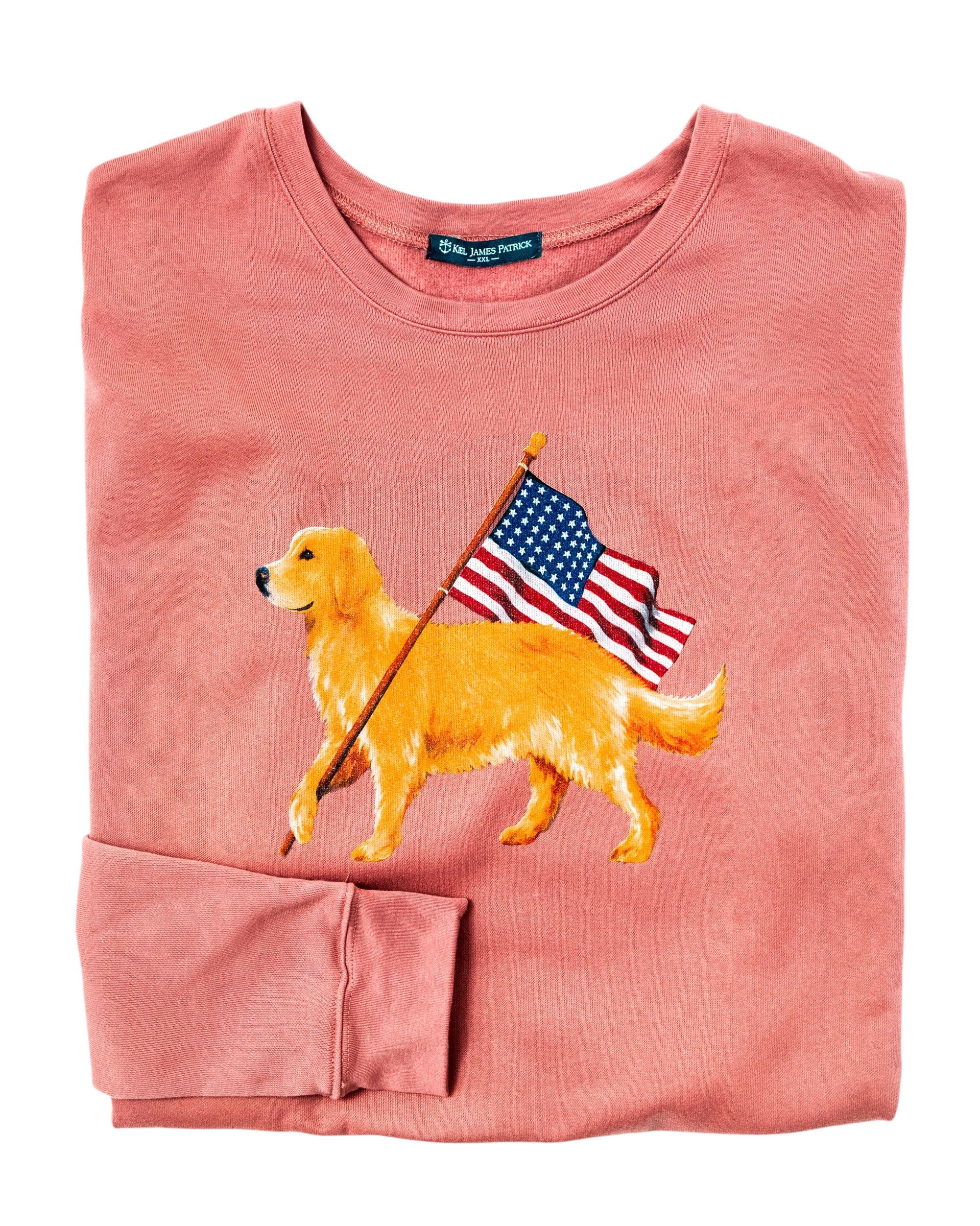 American Golden Sweatshirt in Red