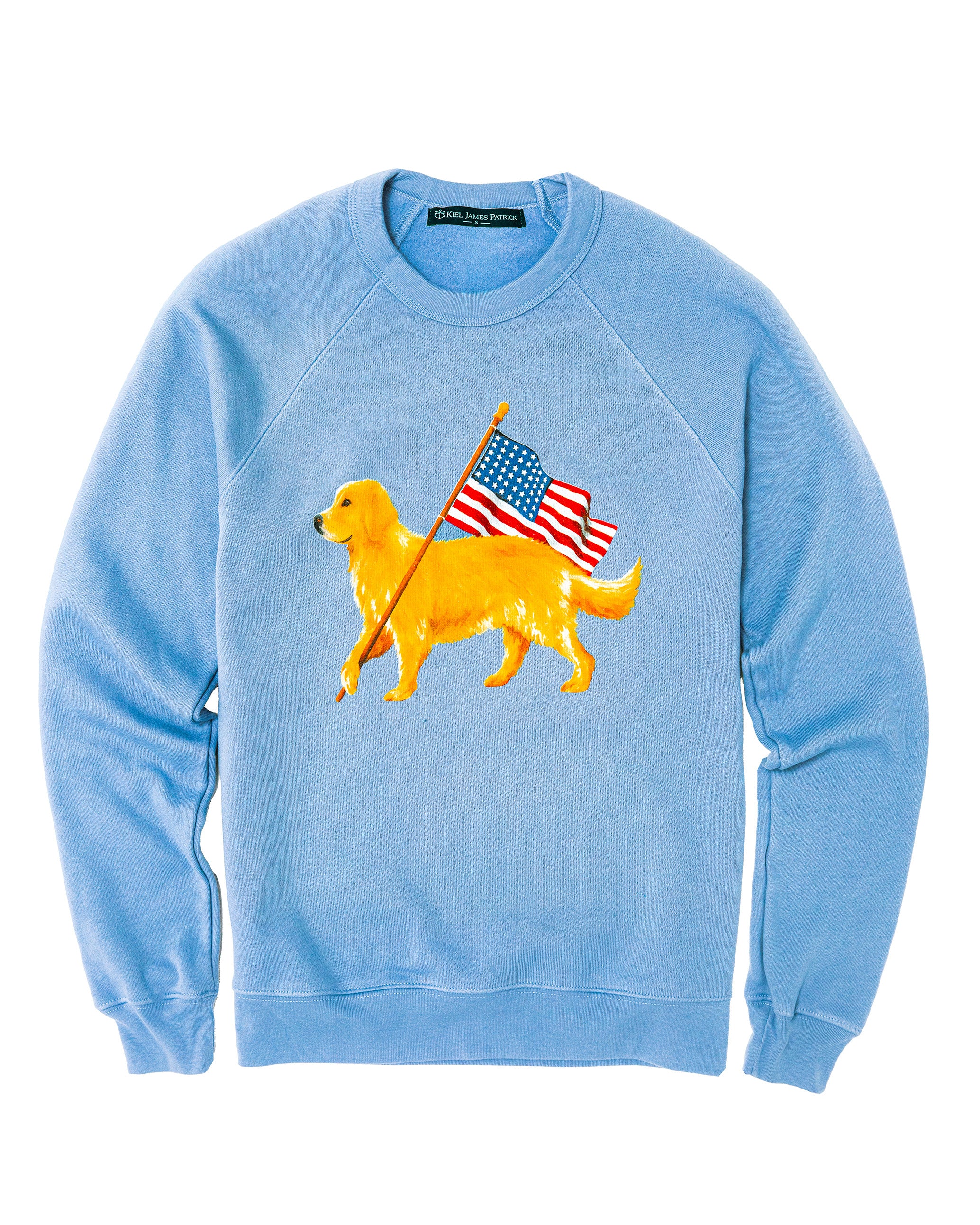 American Golden Sweatshirt in Light Blue