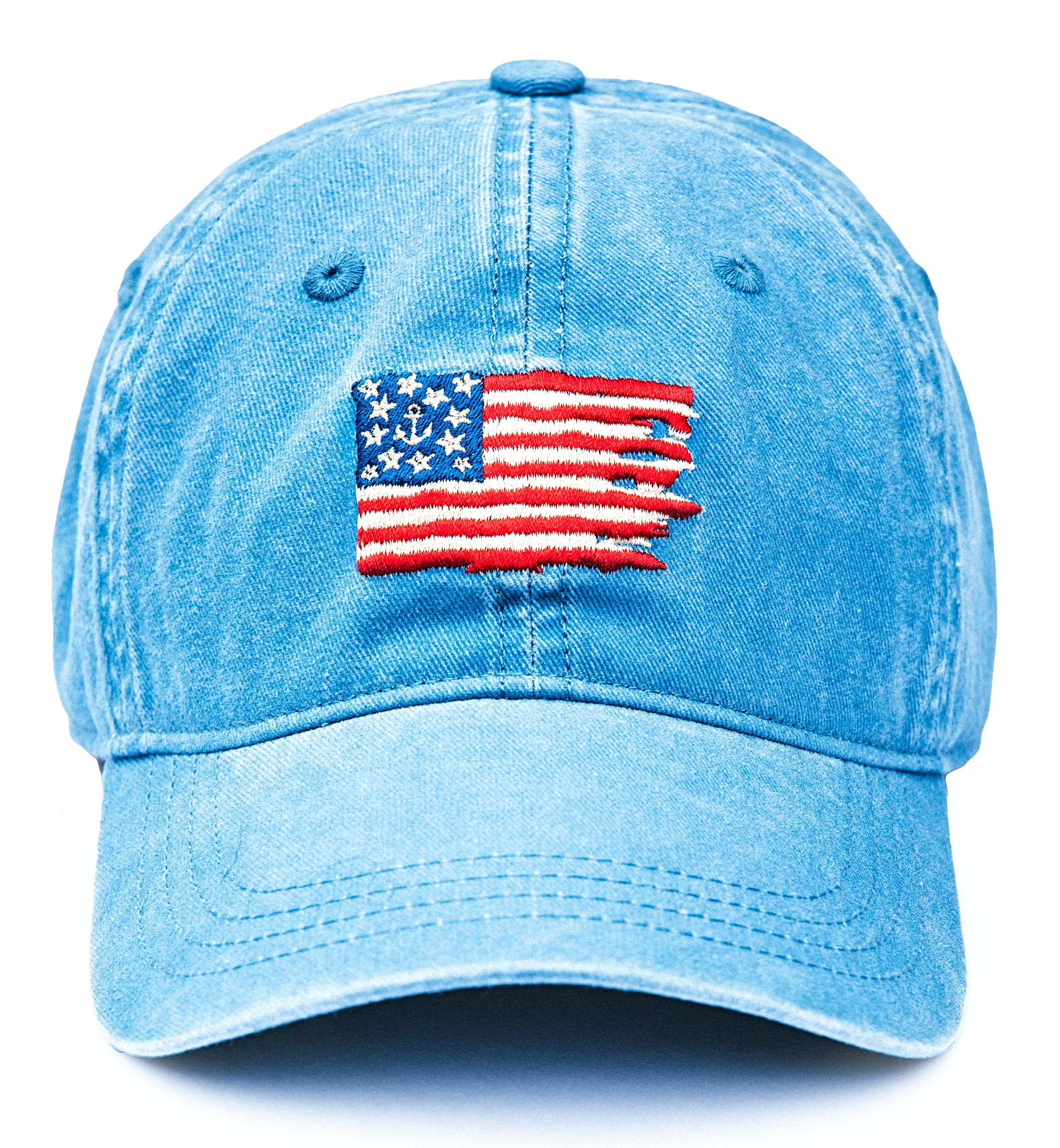 Old Glory Hat- Light Blue