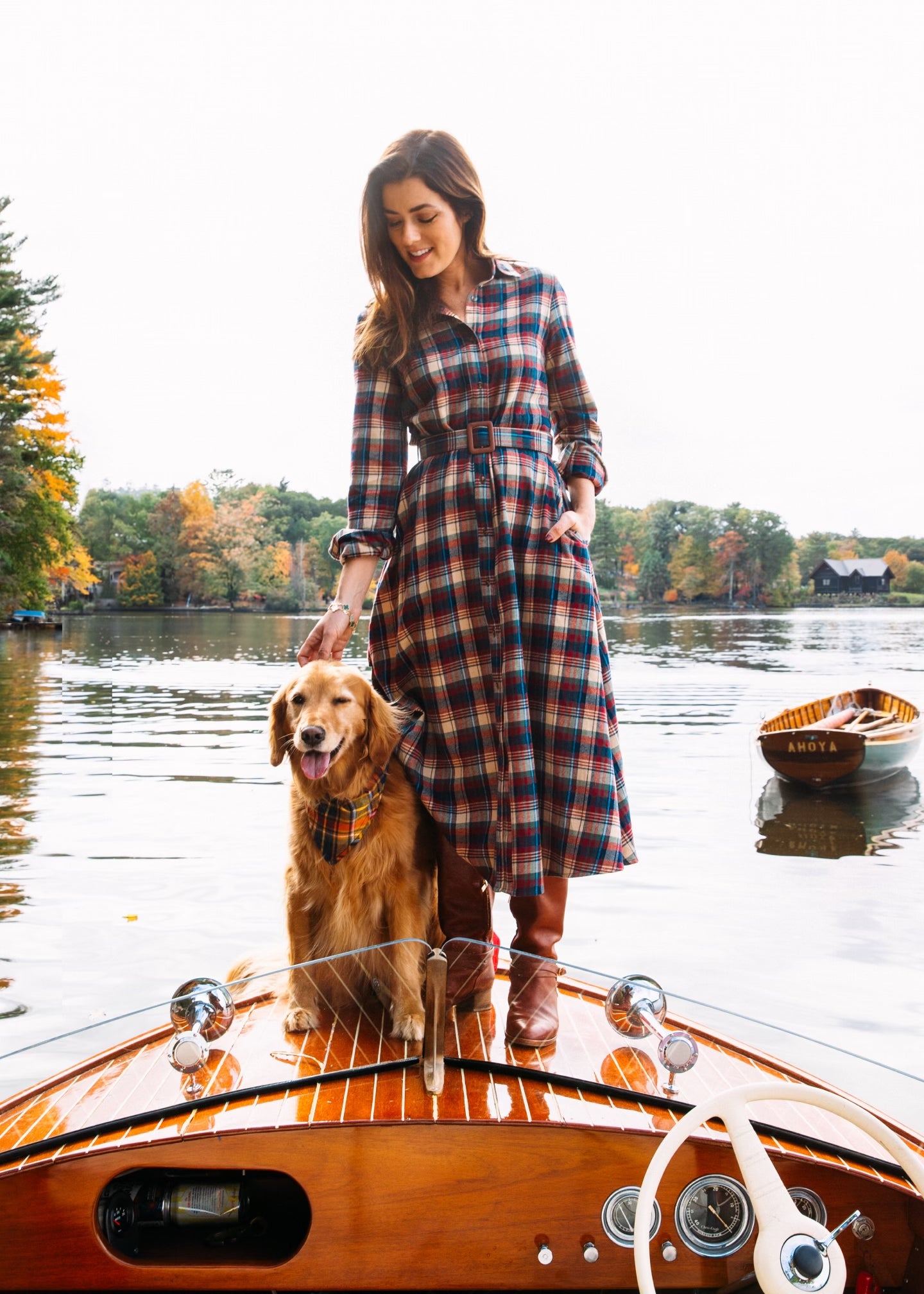 Apple Cinnamon Flannel Maxi Dress – Kiel James Patrick