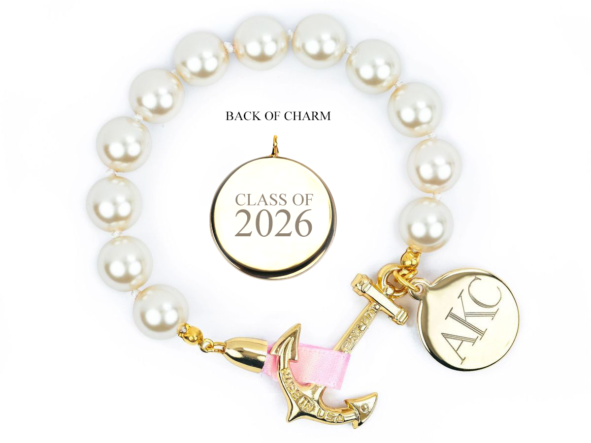Atlantic Pearl Engravable Graduation Bracelet