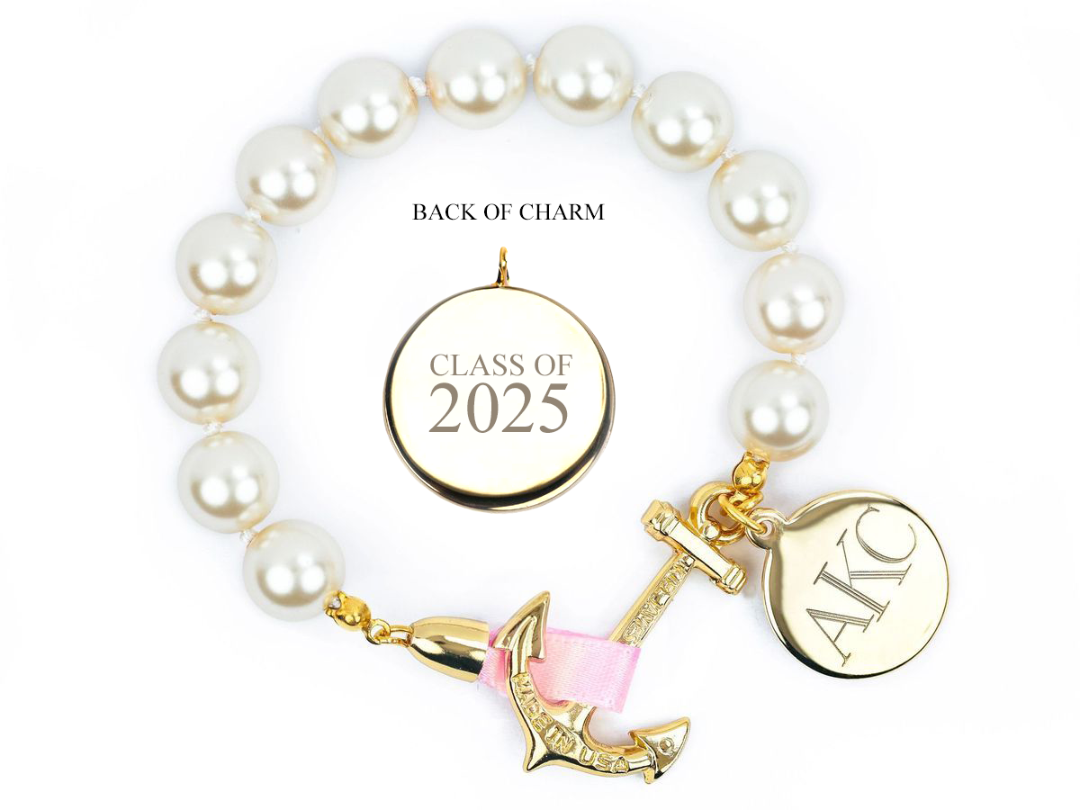 Atlantic Pearl Engravable Graduation Bracelet