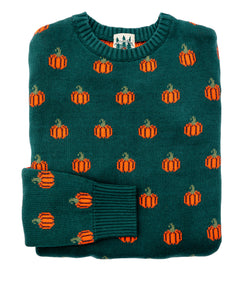 The Country Pumpkin Women's Sweater - Green