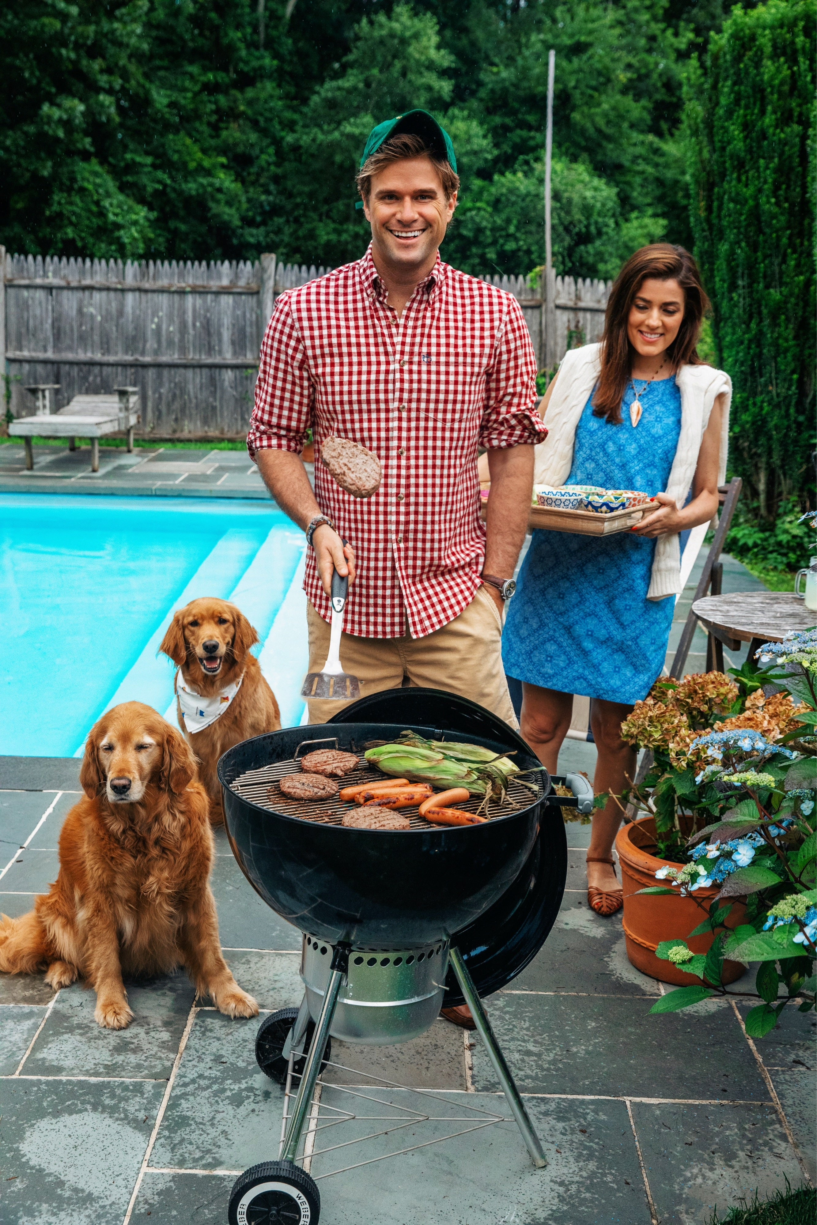 Regatta Gingham Shirt in Red
