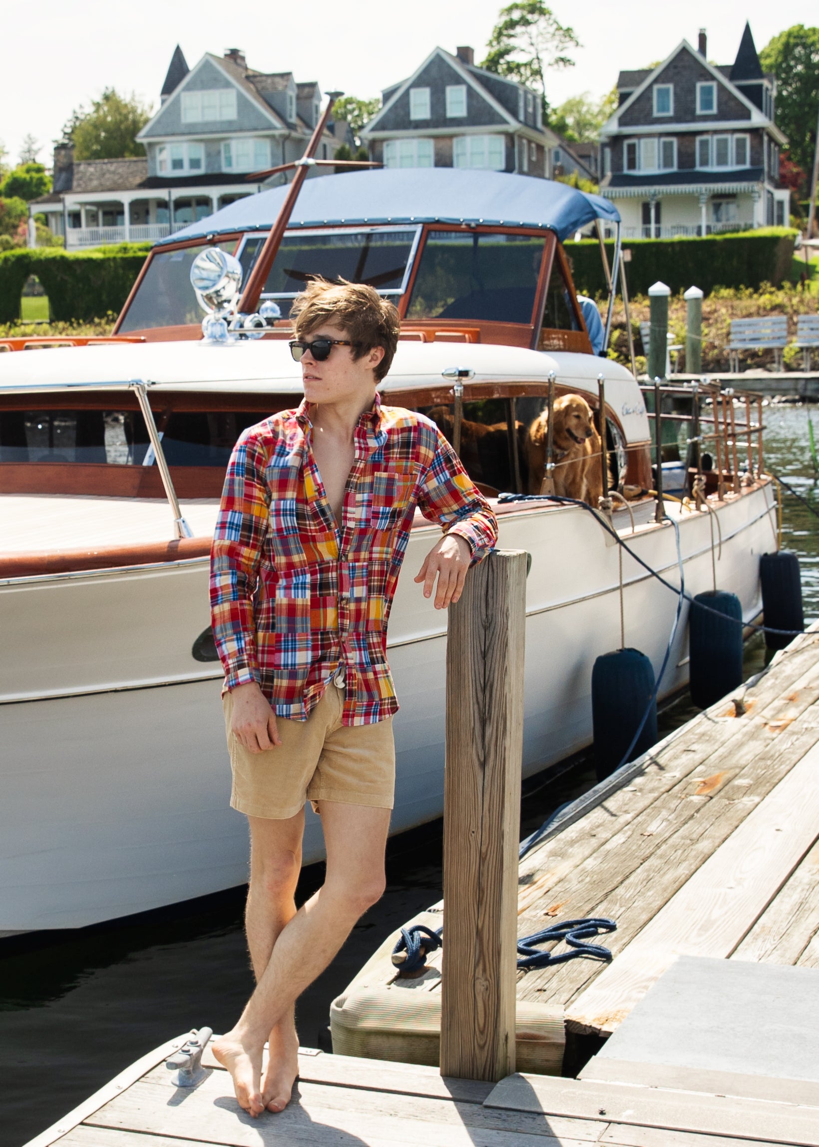 Nantucket Patchwork Madras Shirt