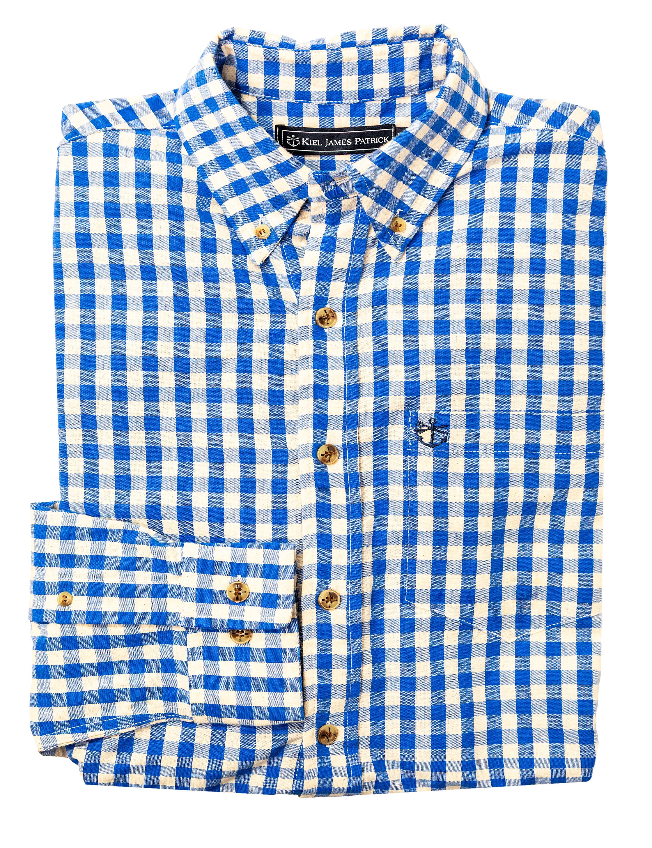 Regatta Gingham Shirt in Blue