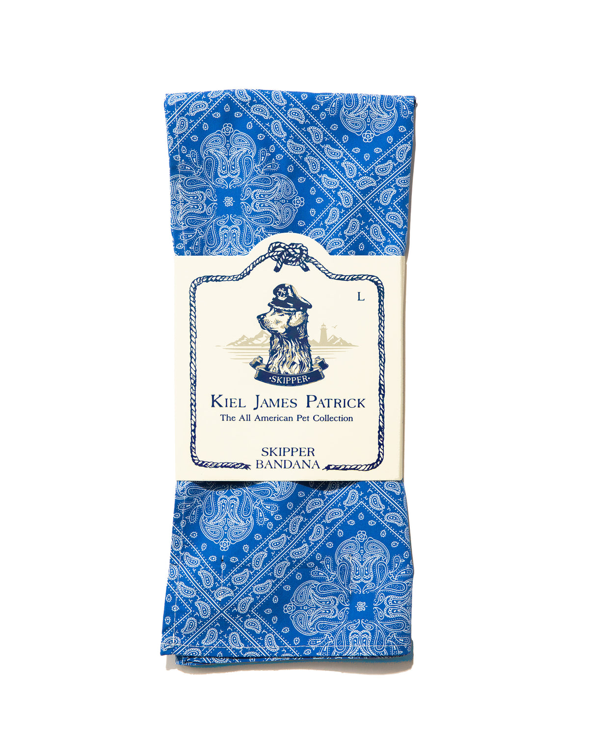 Summer Blues Dog Bandana
