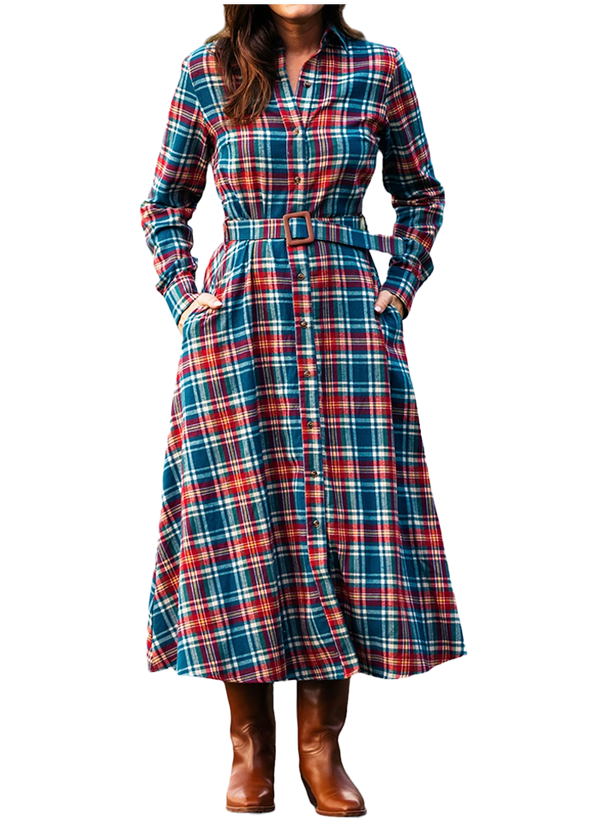 The Blue Ridge Mountain Maxi Dress