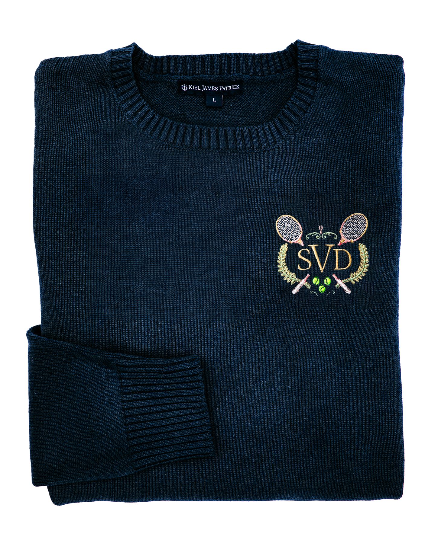 Newport Tennis Club Embroidered Monogram Sweater - Women's