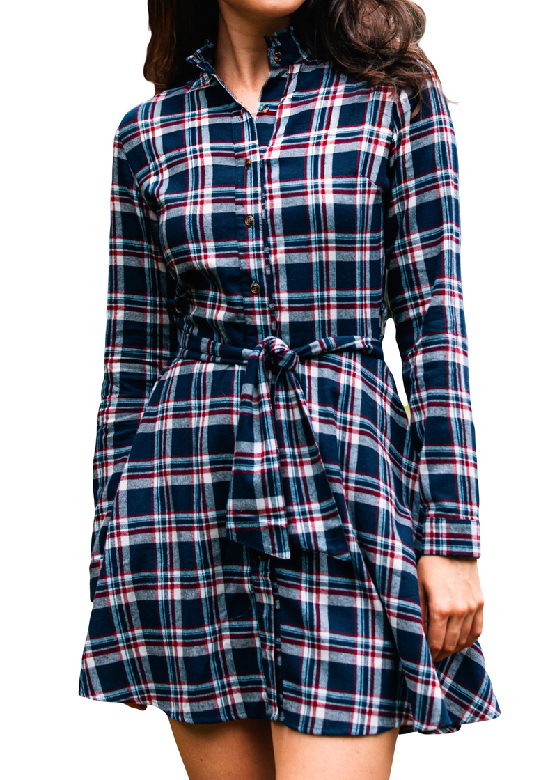 Bluestone Ridge Flannel Dress Kiel James Patrick Bluestone Ridge Flannel Dress Kiel James Patrick