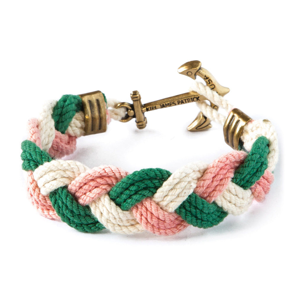 Brinkley Pearlton Cape Summer Turk's Head Knot Bracelet