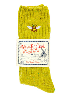 Bumblebee Donegal Socks