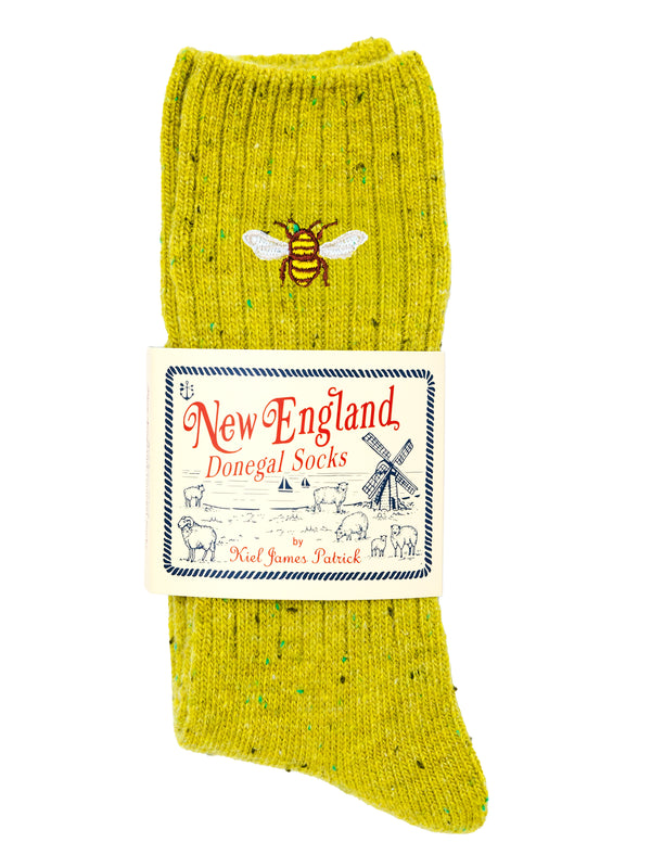 Bumblebee Donegal Socks