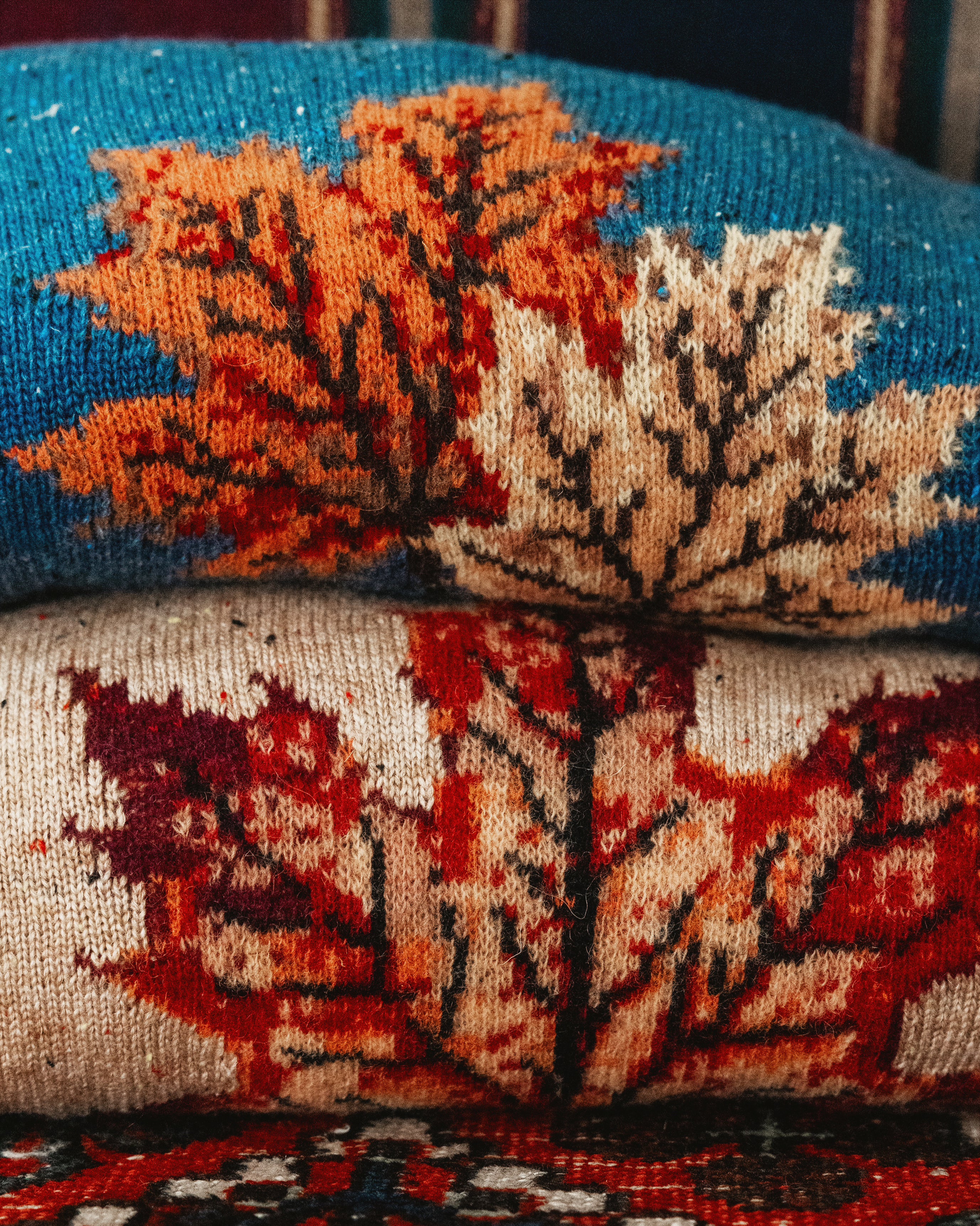 Harvest Leaves Donegal Sweater