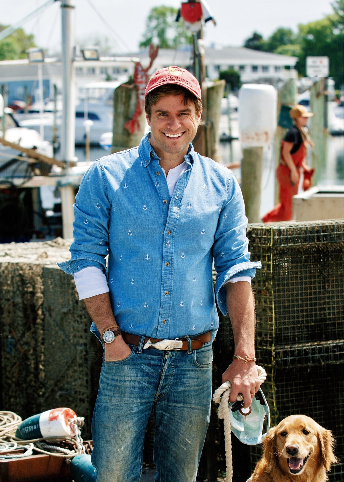 Anchor Stitch Chambray Shirt