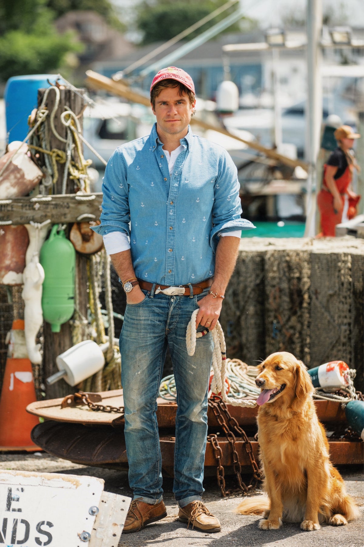 Anchor Stitch Chambray Shirt