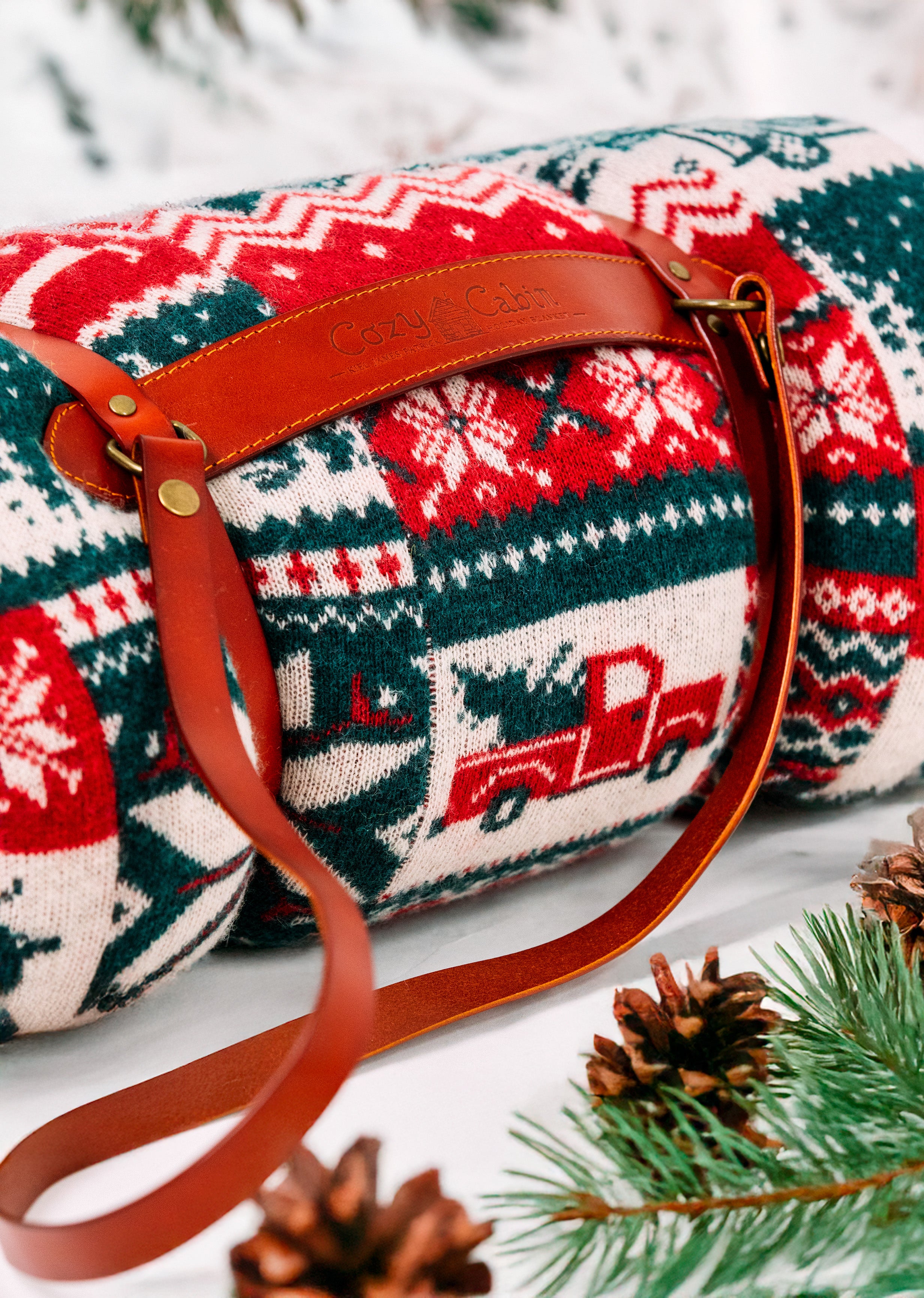 ラグ・カーペット BLESS Holidaylockdown Blanket The Christmas Patchwork Blanket