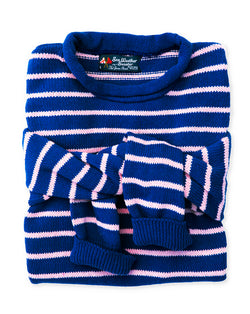 Coastal Cobalt Rollneck Sweater