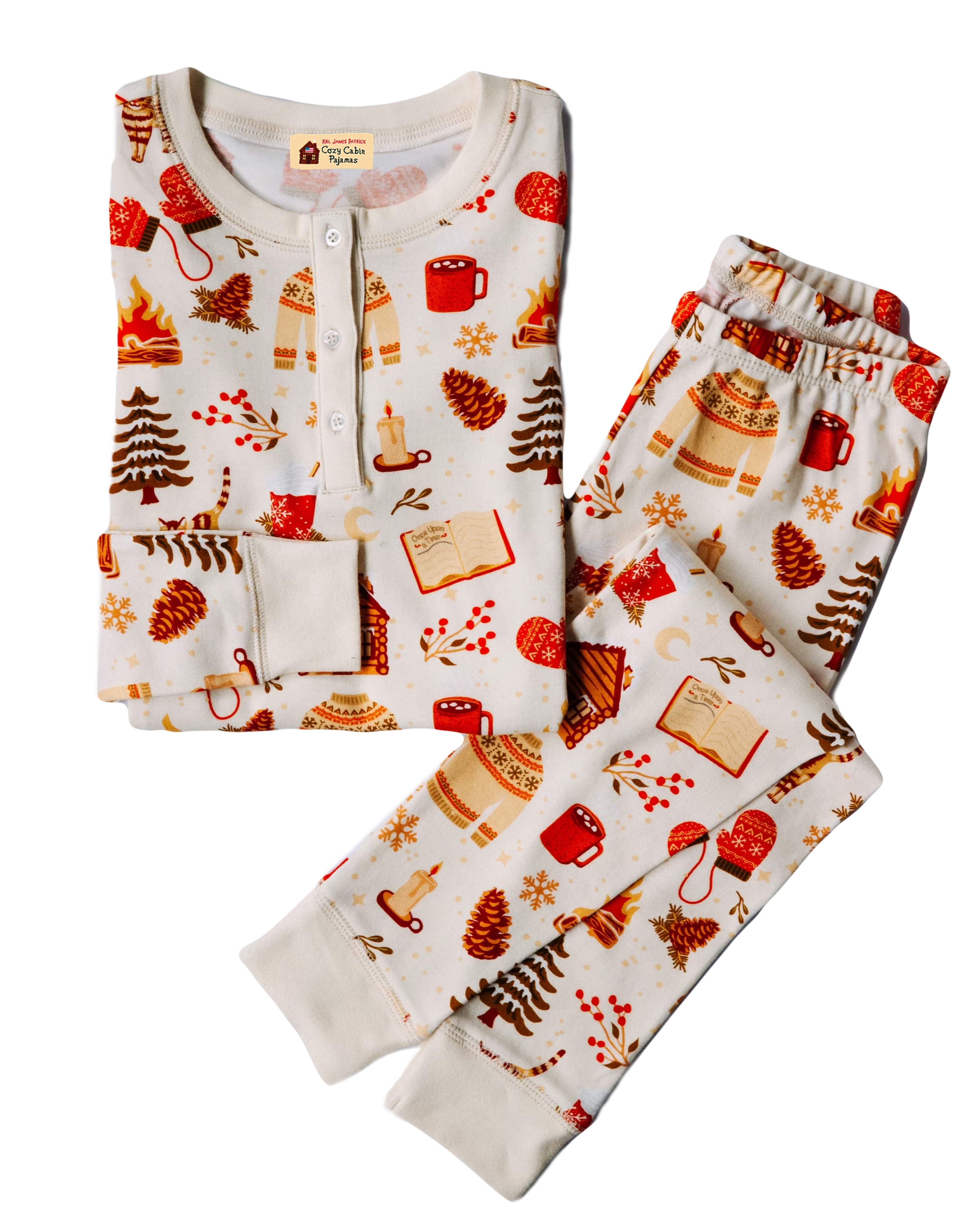 Cozy Winter Kids Pajamas