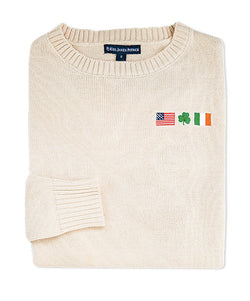 Embroidered Irish American Sweater (Women's)