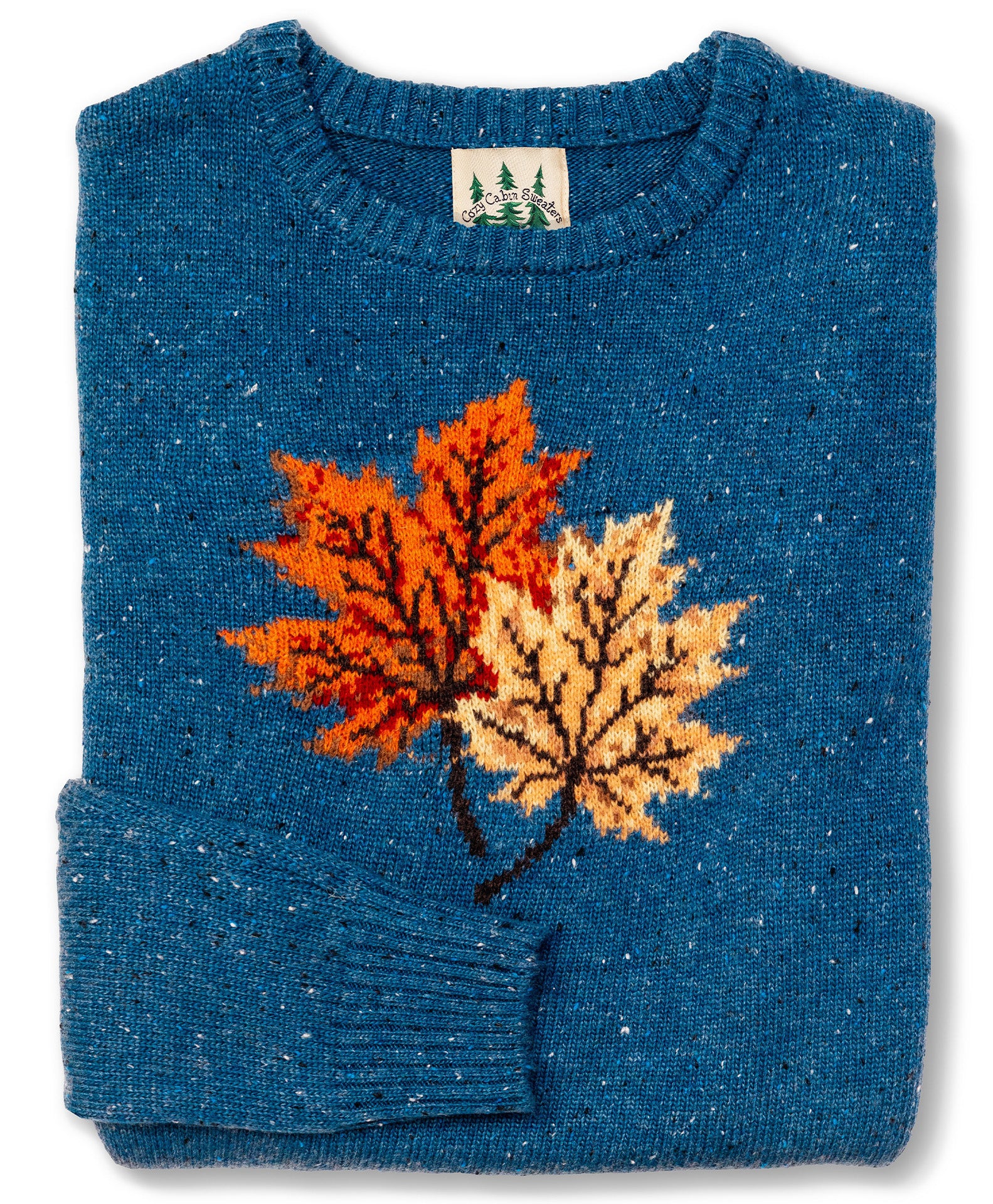 Harvest Leaves Donegal Sweater