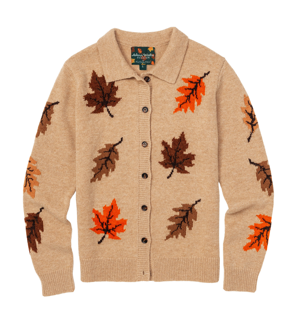 Fall Leaves Cardigan