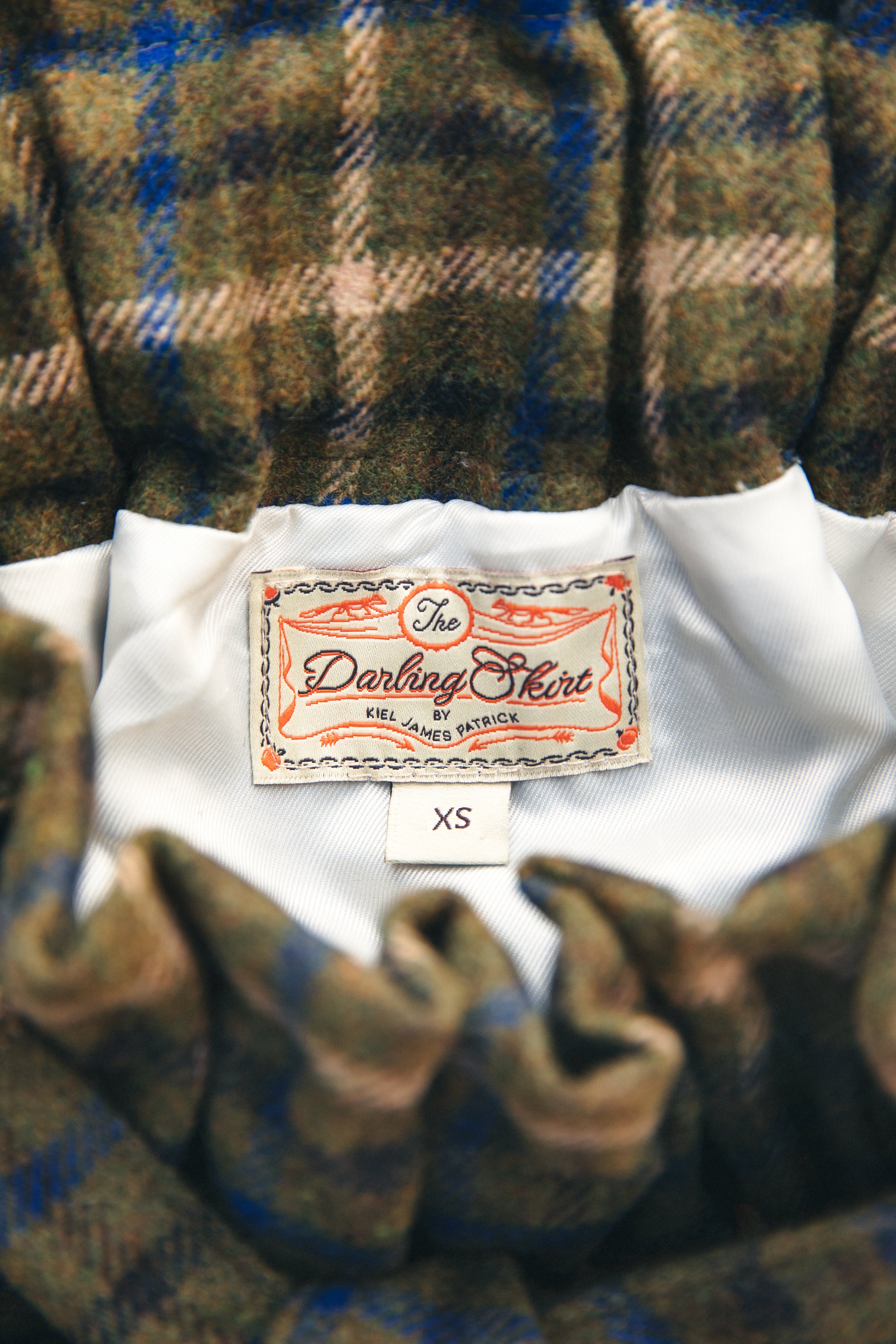 Deerfield Creek Plaid Skirt