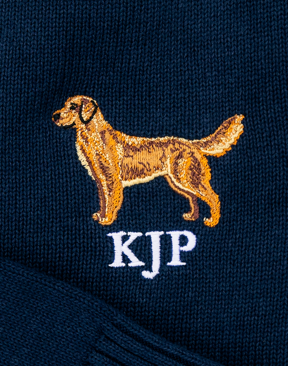 American Retriever Embroidered Monogram Sweater - Men's